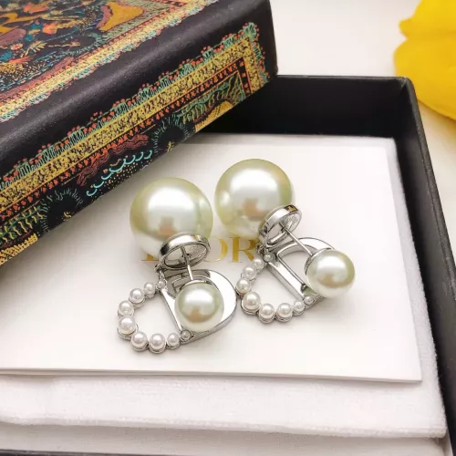 Replica Christian Dior Earrings For Women #1281454 $27.00 USD for Wholesale