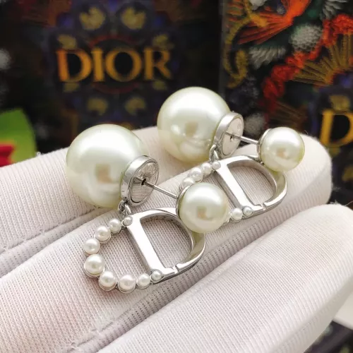 Replica Christian Dior Earrings For Women #1281454 $27.00 USD for Wholesale