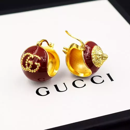 Replica Gucci Earrings For Women #1281481 $25.00 USD for Wholesale