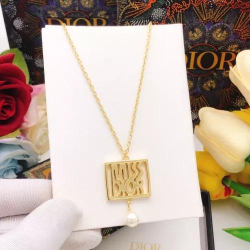 Replica Christian Dior Necklaces For Women #1281515 $29.00 USD for Wholesale