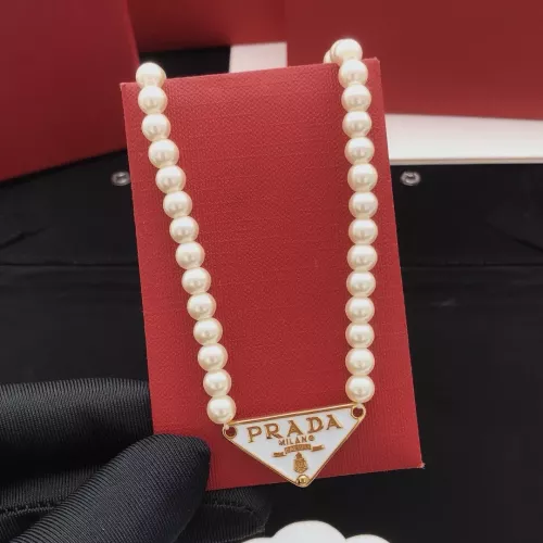 Replica Prada Necklaces For Women #1281614 $34.00 USD for Wholesale