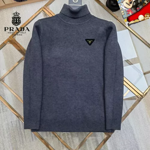 Cheap Prada Sweater Long Sleeved For Men #1281703, $$48.00 USD On Prada Sweater