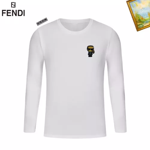 Cheap Fendi T-Shirts Long Sleeved For Unisex #1281786, $$34.00 USD On Fendi T-Shirts