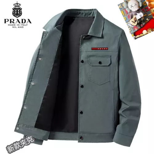 Cheap Prada Jackets Long Sleeved For Men #1281939, $$60.00 USD On Prada Jackets