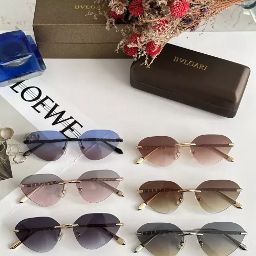 Replica Bvlgari AAA Quality Sunglasses #1282217 $60.00 USD for Wholesale