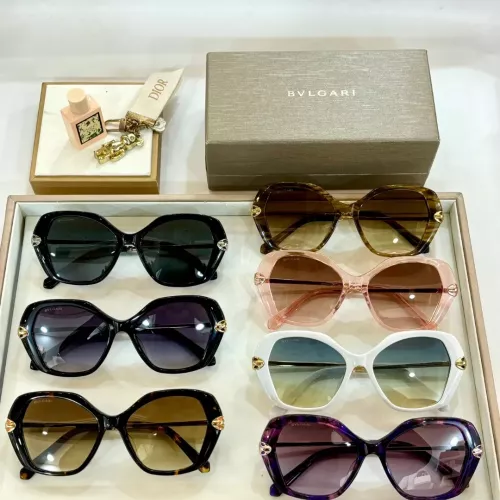 Replica Bvlgari AAA Quality Sunglasses #1282256 $60.00 USD for Wholesale