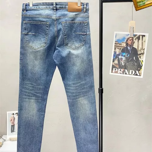 Replica Christian Dior Jeans For Men #1282285 $48.00 USD for Wholesale