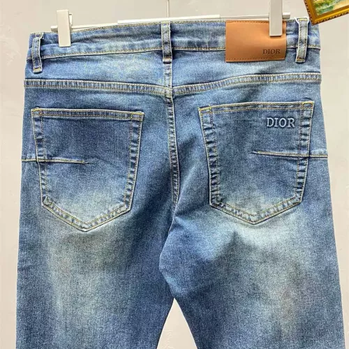 Replica Christian Dior Jeans For Men #1282285 $48.00 USD for Wholesale