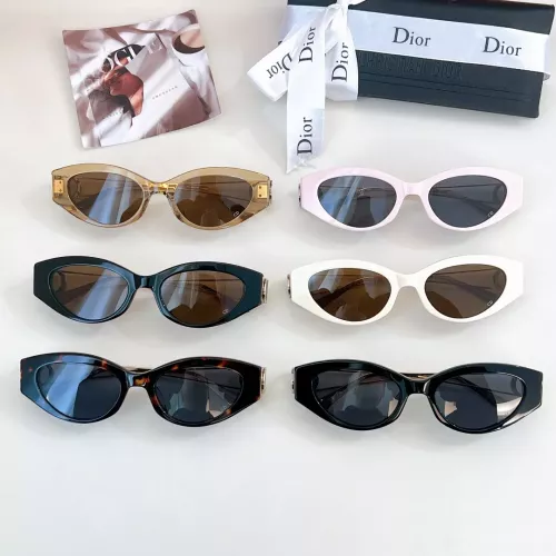 Replica Christian Dior AAA Quality Sunglasses #1282599 $64.00 USD for Wholesale