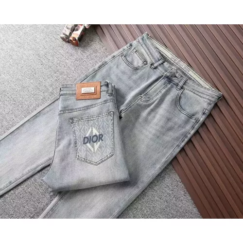 Replica Christian Dior Jeans For Men #1282638 $42.00 USD for Wholesale