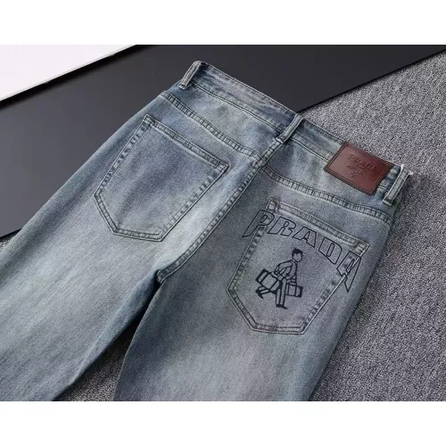 Replica Prada Jeans For Men #1282663 $42.00 USD for Wholesale