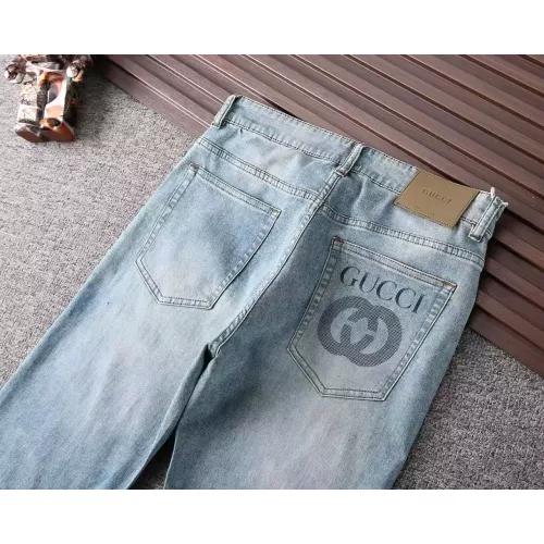 Replica Gucci Jeans For Men #1282670 $42.00 USD for Wholesale