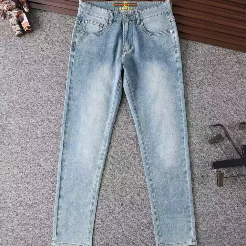 Replica Gucci Jeans For Men #1282670 $42.00 USD for Wholesale