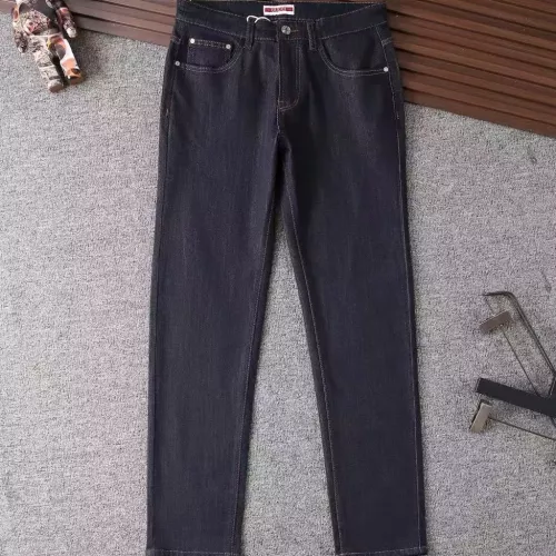 Replica Gucci Jeans For Men #1282710 $42.00 USD for Wholesale