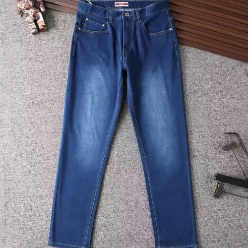 Replica Gucci Jeans For Men #1282724 $42.00 USD for Wholesale