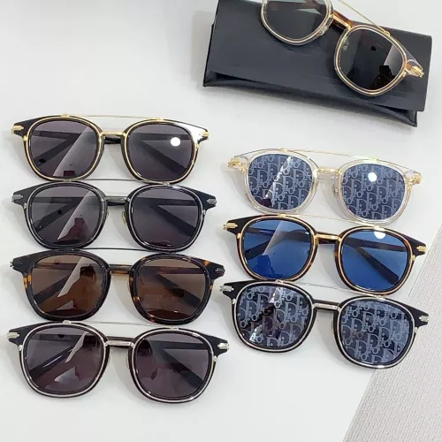 Replica Christian Dior AAA Quality Sunglasses #1282725 $56.00 USD for Wholesale