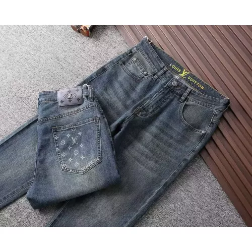 Replica Louis Vuitton LV Jeans For Men #1282735 $42.00 USD for Wholesale