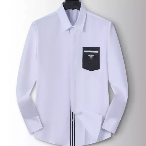 Cheap Prada Shirts Long Sleeved For Men #1282937, $$40.00 USD On Prada Shirts