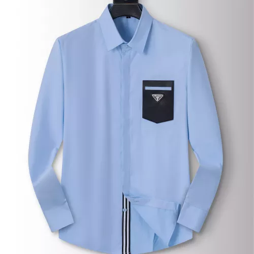 Cheap Prada Shirts Long Sleeved For Men #1282938, $$40.00 USD On Prada Shirts