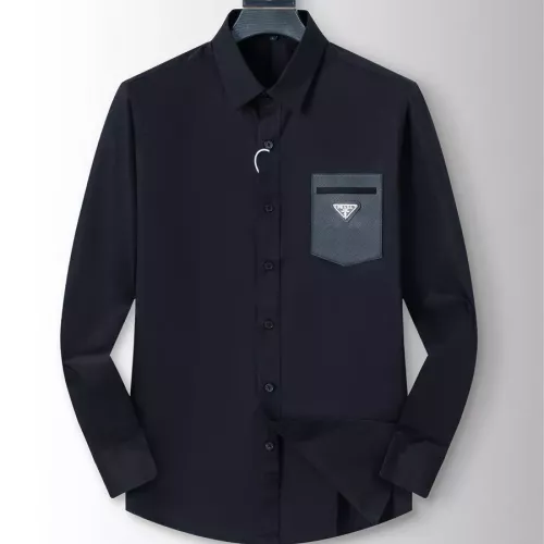 Cheap Prada Shirts Long Sleeved For Men #1282940, $$40.00 USD On Prada Shirts