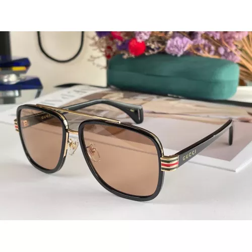 Cheap Gucci AAA Quality Sunglasses #1282989, $$56.00 USD On Gucci AAA Quality Sunglasses