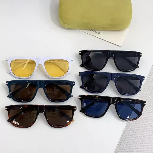 Replica Gucci AAA Quality Sunglasses #1282996 $56.00 USD for Wholesale