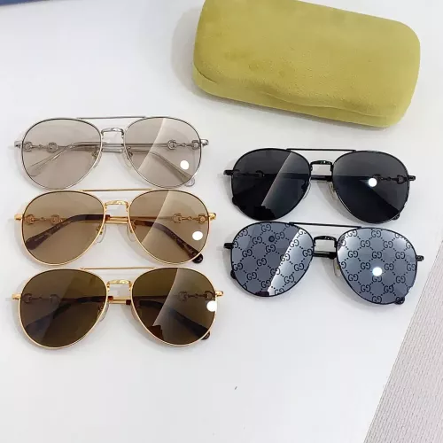 Replica Gucci AAA Quality Sunglasses #1283133 $52.00 USD for Wholesale