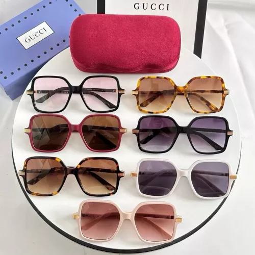 Replica Gucci AAA Quality Sunglasses #1283139 $45.00 USD for Wholesale