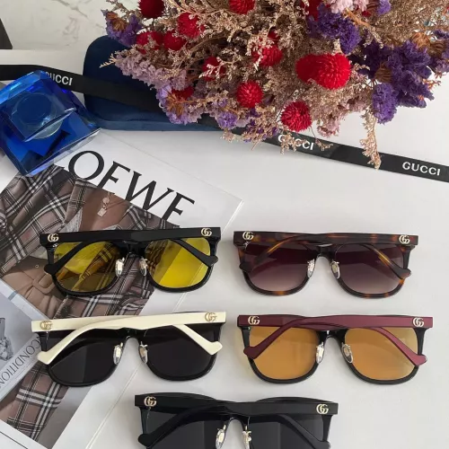 Replica Gucci AAA Quality Sunglasses #1283151 $56.00 USD for Wholesale