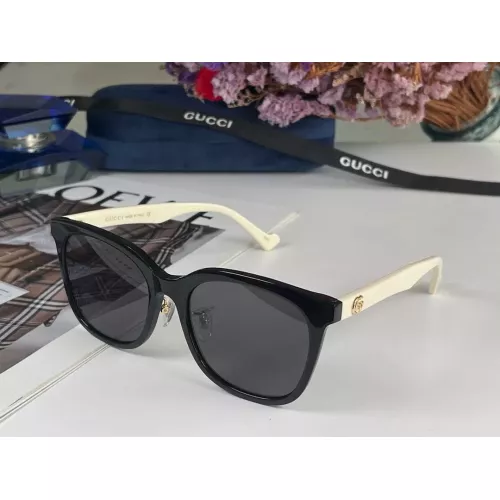 Cheap Gucci AAA Quality Sunglasses #1283155, $$56.00 USD On Gucci AAA Quality Sunglasses