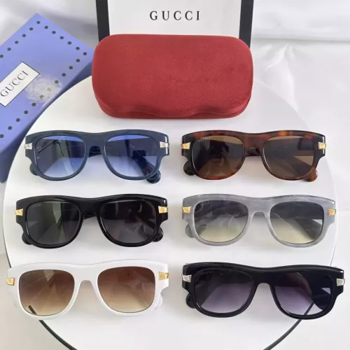 Replica Gucci AAA Quality Sunglasses #1283158 $60.00 USD for Wholesale