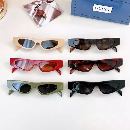 Replica Gucci AAA Quality Sunglasses #1283232 $56.00 USD for Wholesale