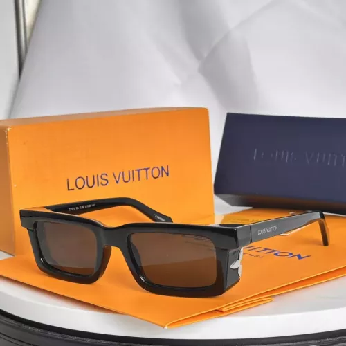 Cheap Louis Vuitton AAA Quality Sunglasses #1283297, $$48.00 USD On Louis Vuitton AAA Quality Sunglasses