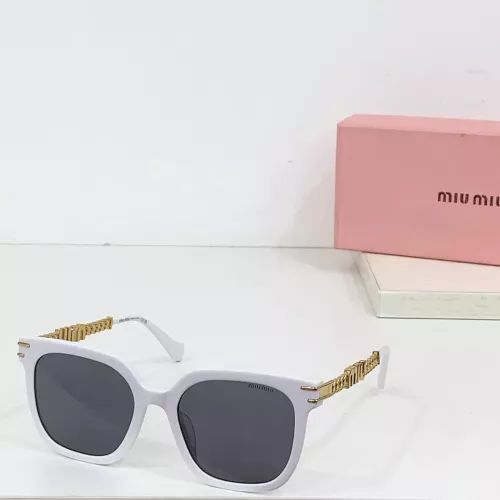 Cheap MIU MIU AAA Quality Sunglasses #1283458, $$60.00 USD On MIU MIU AAA Sunglasses