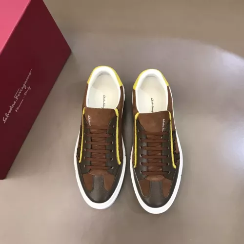 Replica Salvatore Ferragamo Casual Shoes For Men #1283778 $72.00 USD for Wholesale