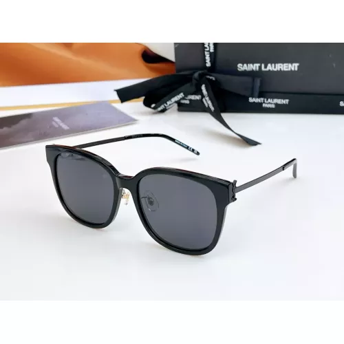 Cheap Yves Saint Laurent YSL AAA Quality Sunglasses #1283864, $$56.00 USD On Yves Saint Laurent YSL AAA Quality Sunglasses