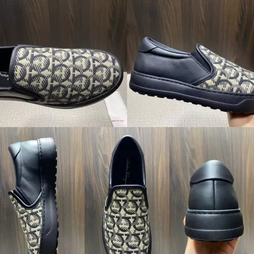 Replica Salvatore Ferragamo Casual Shoes For Men #1283951 $64.00 USD for Wholesale