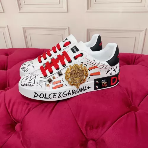 Replica Dolce & Gabbana D&G Casual Shoes For Women #1284026 $115.00 USD for Wholesale