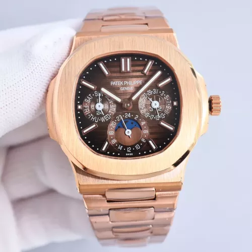 Replica Patek Philippe AAA Quality Watches #1285120 $555.37 USD for Wholesale