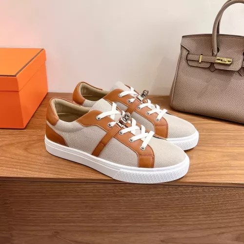 Replica Hermes Casual Shoes For Men #1285123 $125.00 USD for Wholesale