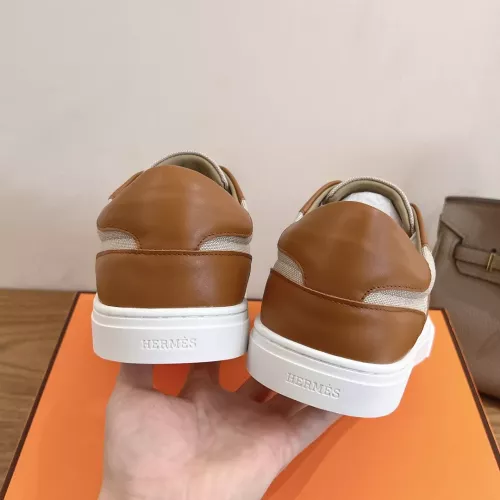 Replica Hermes Casual Shoes For Men #1285123 $125.00 USD for Wholesale