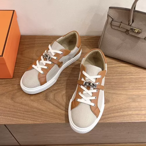 Replica Hermes Casual Shoes For Women #1285124 $122.00 USD for Wholesale