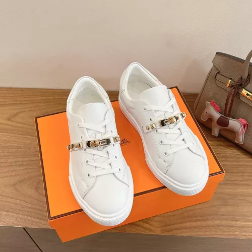 Replica Hermes Casual Shoes For Women #1285156 $122.00 USD for Wholesale