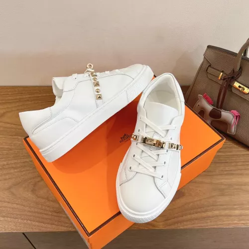 Replica Hermes Casual Shoes For Women #1285156 $122.00 USD for Wholesale