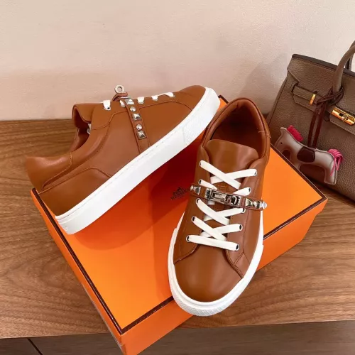 Replica Hermes Casual Shoes For Men #1285157 $128.00 USD for Wholesale