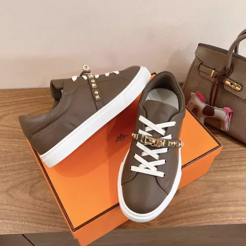 Replica Hermes Casual Shoes For Women #1285160 $122.00 USD for Wholesale