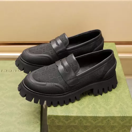 Replica Gucci Oxfords Shoes For Men #1285210 $105.00 USD for Wholesale