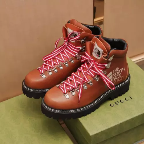 Replica Gucci Boots For Men #1285213 $122.00 USD for Wholesale