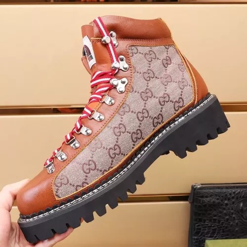 Replica Gucci Boots For Men #1285216 $122.00 USD for Wholesale