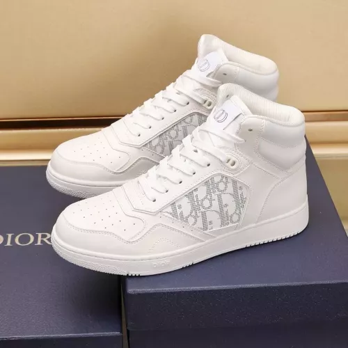 Replica Christian Dior High Top Shoes For Men #1285218 $96.00 USD for Wholesale